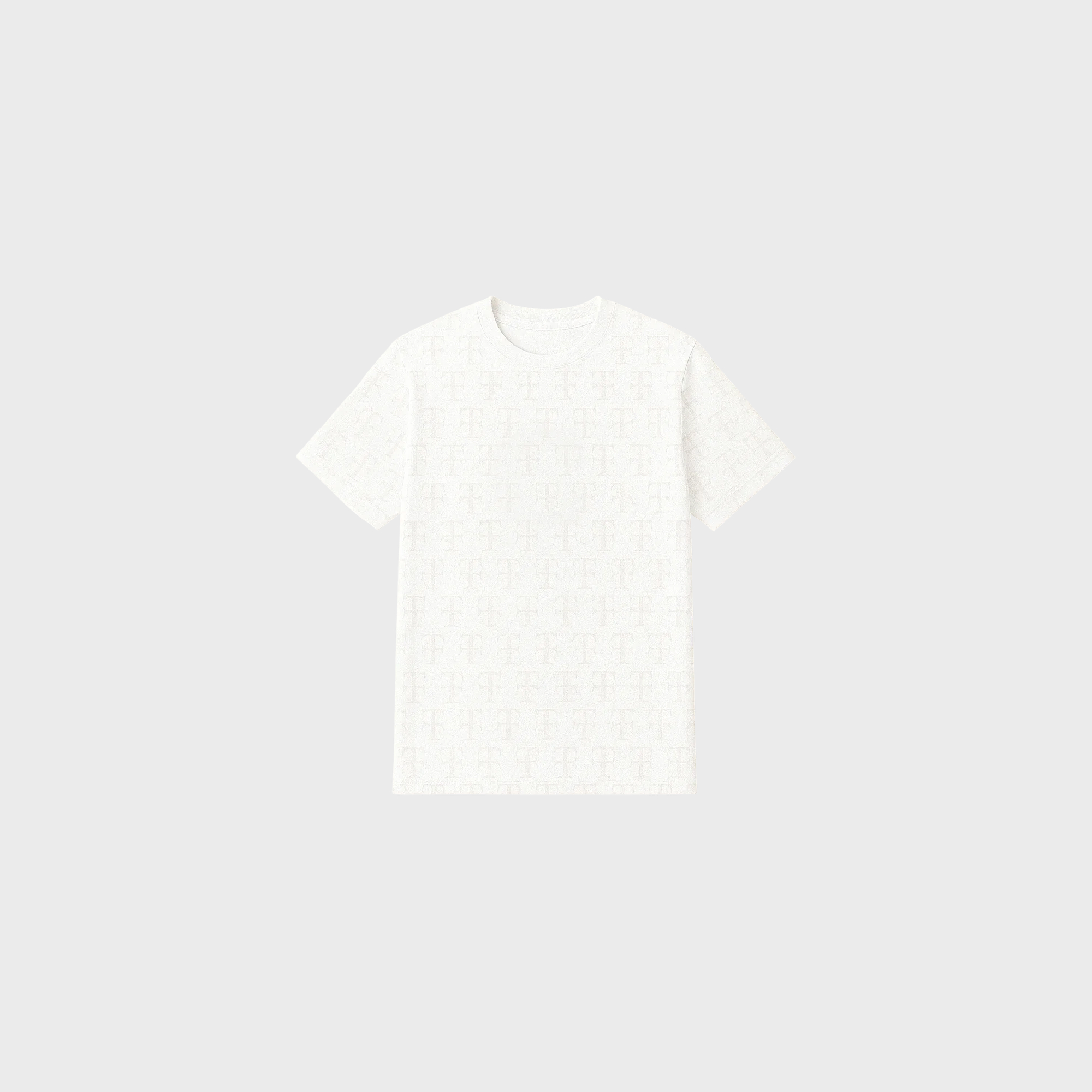 Monogram Tee White